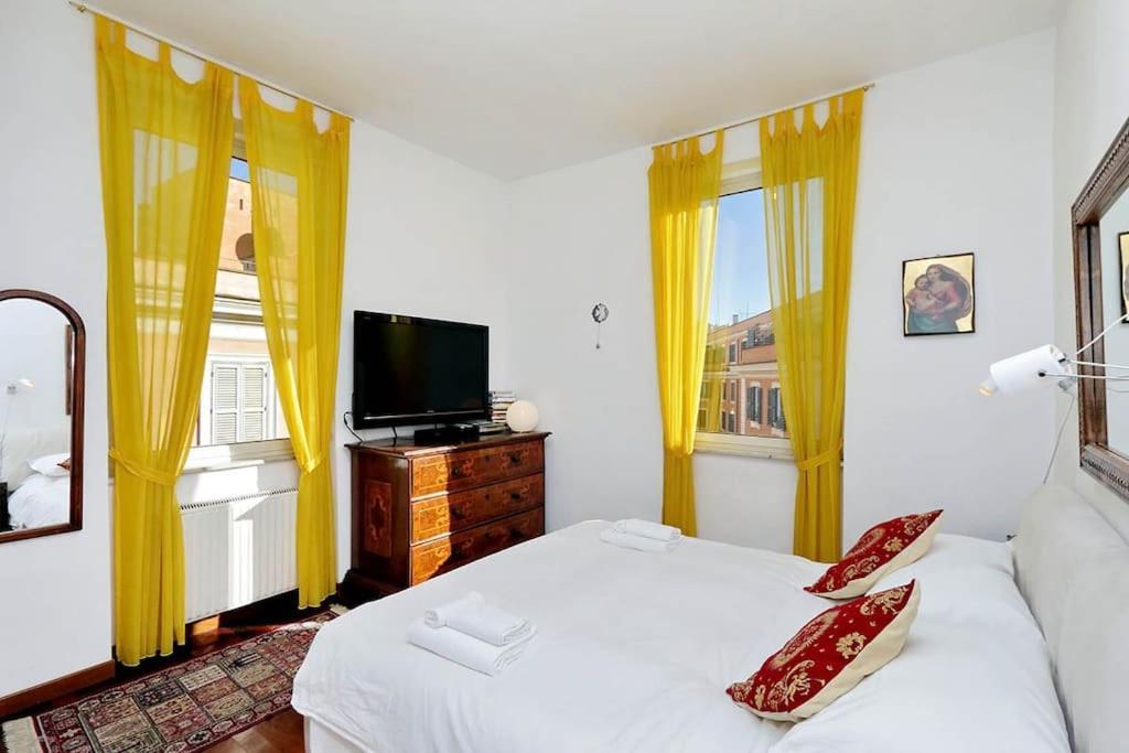 Trastevere Lovely Studio Apartment Rome Luaran gambar